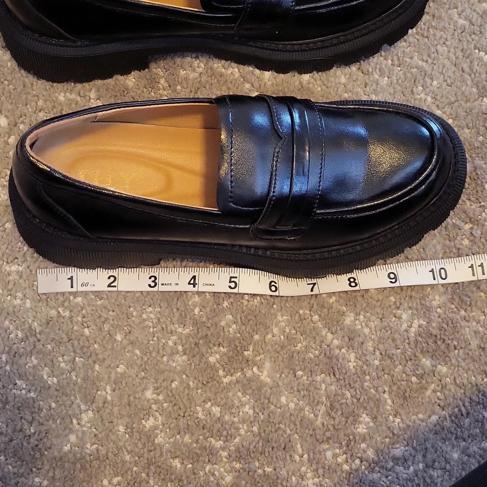 Black Chunky Loafer - Picture 11 of 11